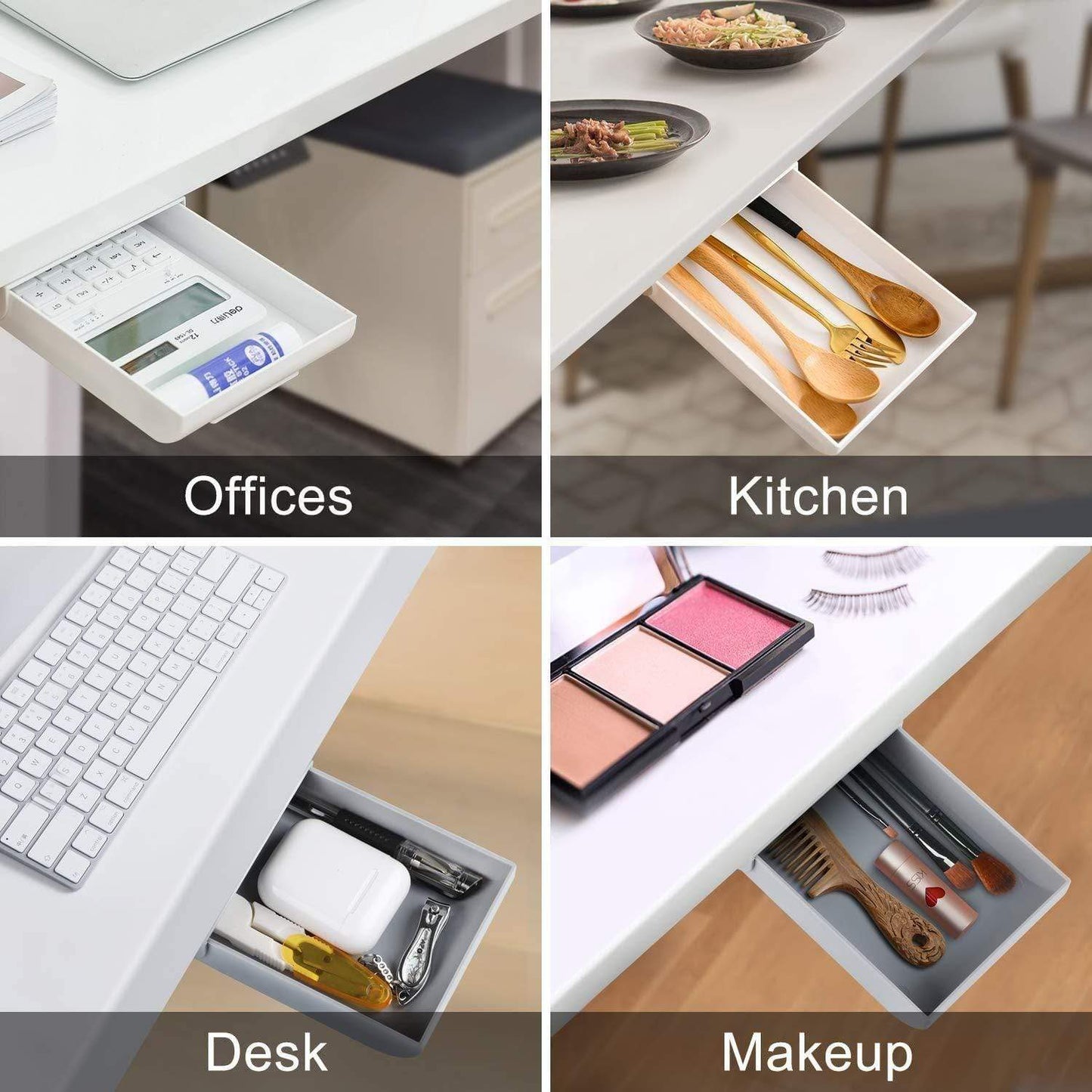 T's Prime Hubb™ Under Desk Secret Drawer