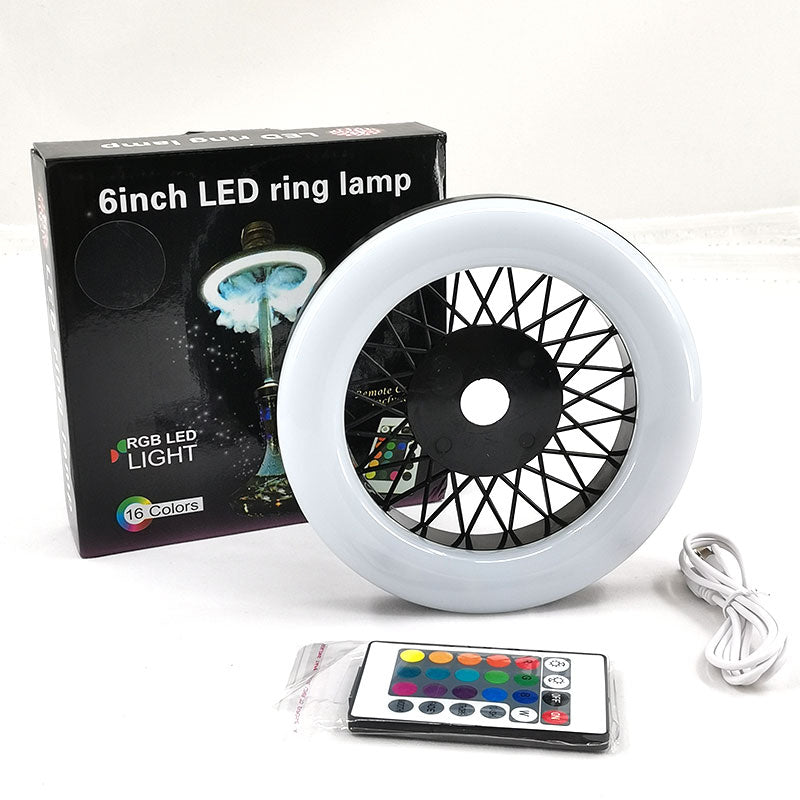 T's Prime Hubb™ Colorful LED Hookah Ring Lamp