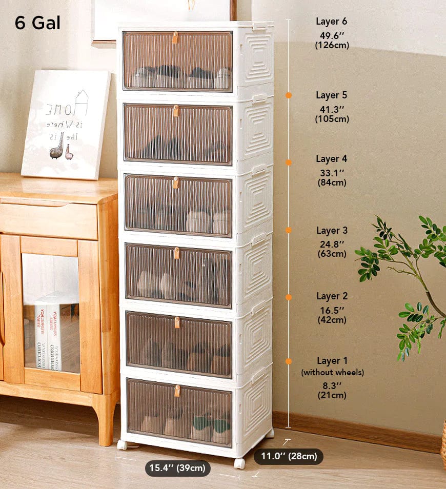 T's Prime Hubb™ Collapsible Storage Bins