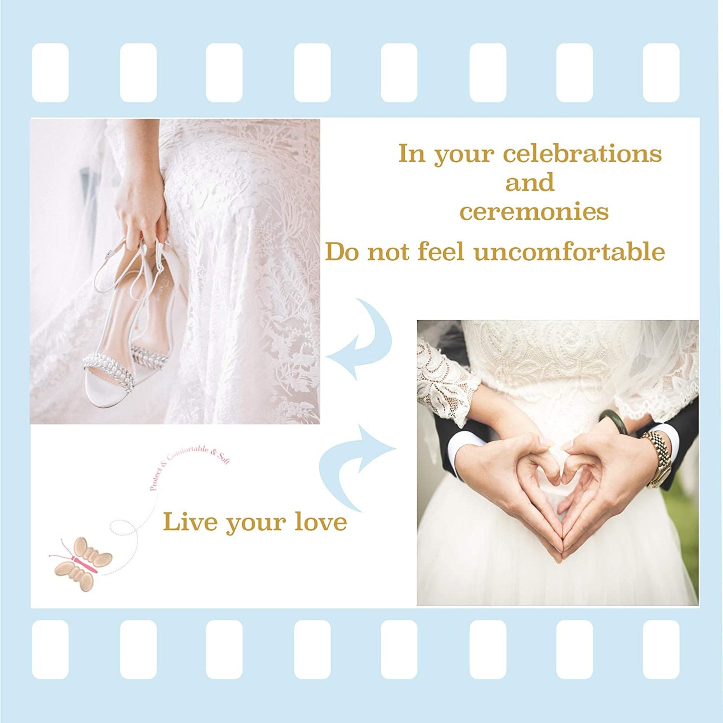 T's Prime Hubb™ ComfortStep Heel Cushion Pads