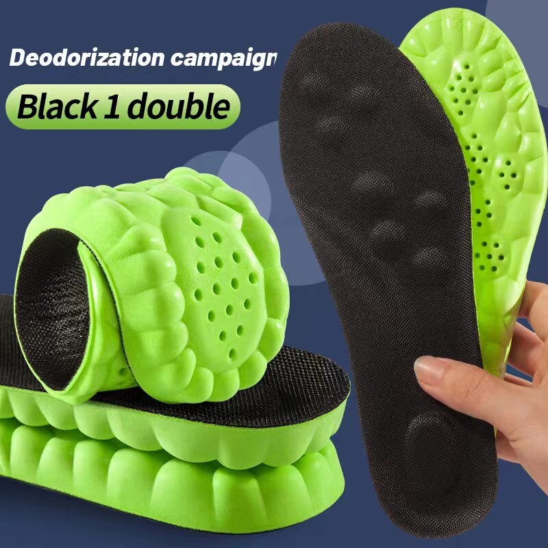 T's Prime Hubb™ 4D Latex Sport Support Running Insoles
