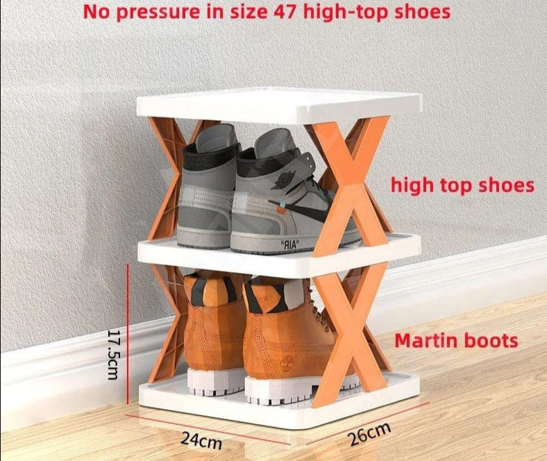 T's Prime Hubb™ SmartStack Shoe Organizer