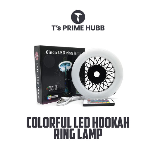 T's Prime Hubb™ Colorful LED Hookah Ring Lamp