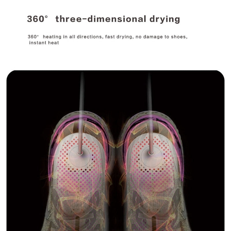 T's Prime Hubb™ HeatWave 360° Shoe Dryer